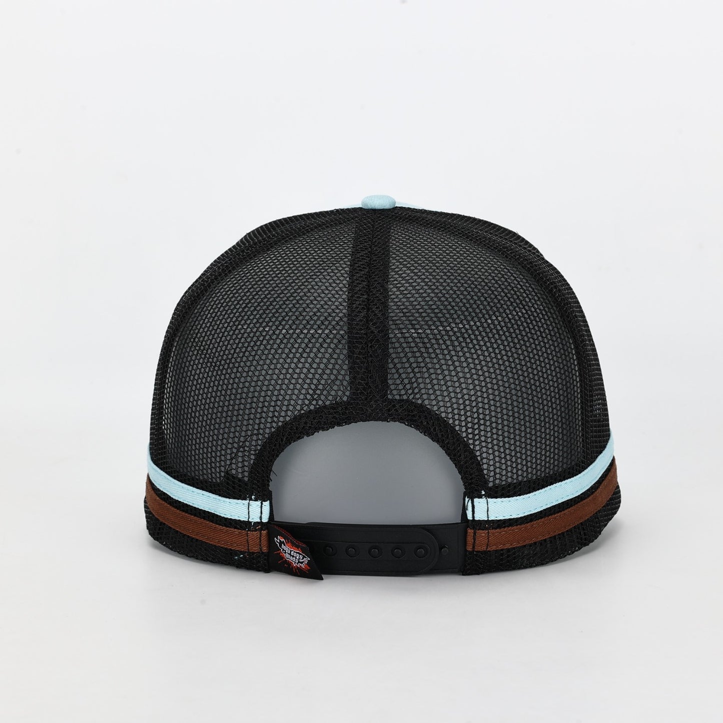 Truckers Hat- Pig Dog Baby Blue Ladies - Hogs Dogs Quads Shop