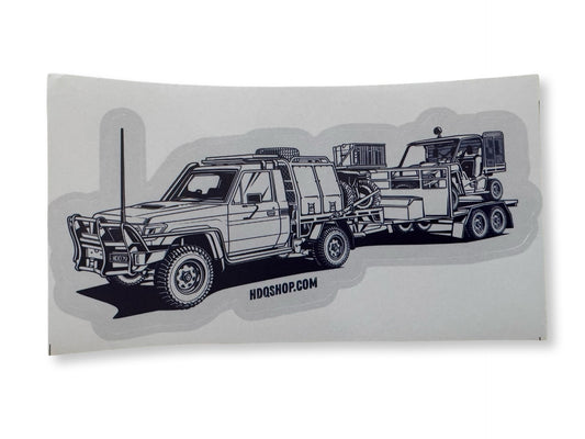 HDQ STICKER PACK 10x stickers