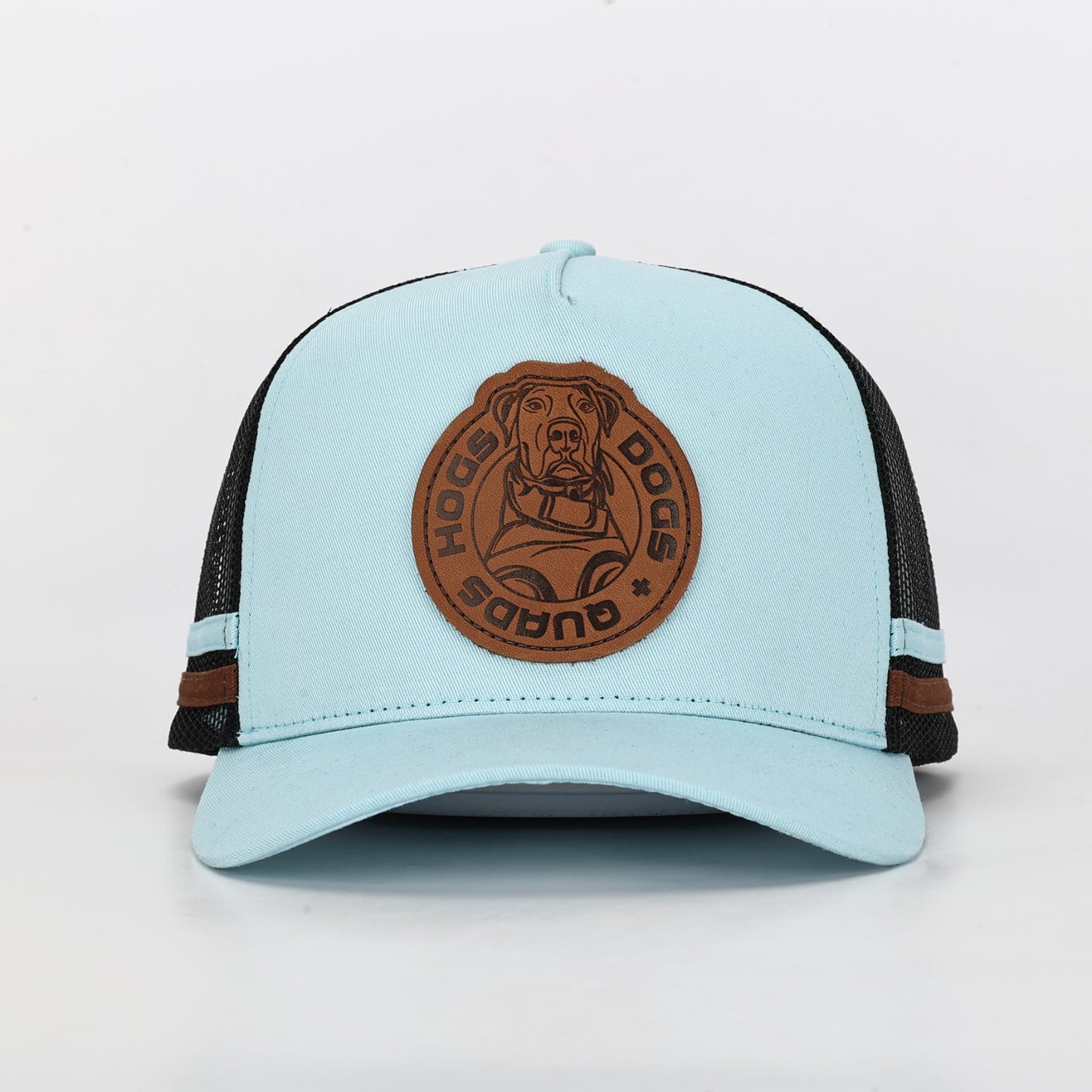 Truckers Hat- Pig Dog Baby Blue Ladies - Hogs Dogs Quads Shop