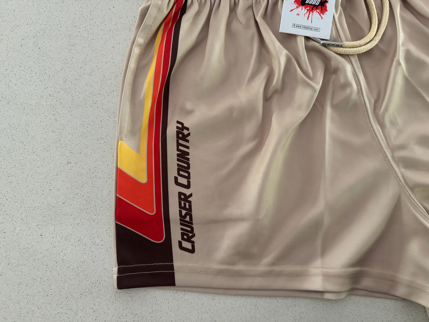 🔥NEW🔥 Sandy Cruiser Country Footy Shorts - WITH POCKETS - Hogs Dogs Quads Shop