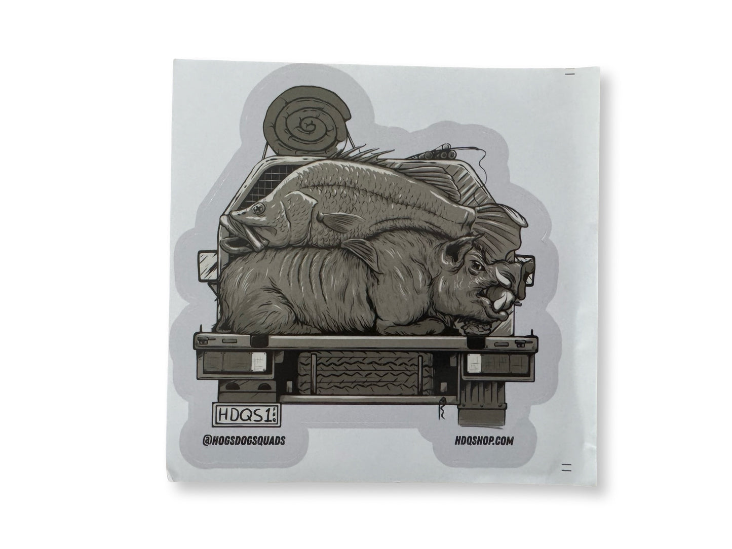 HDQ STICKER PACK 10x stickers