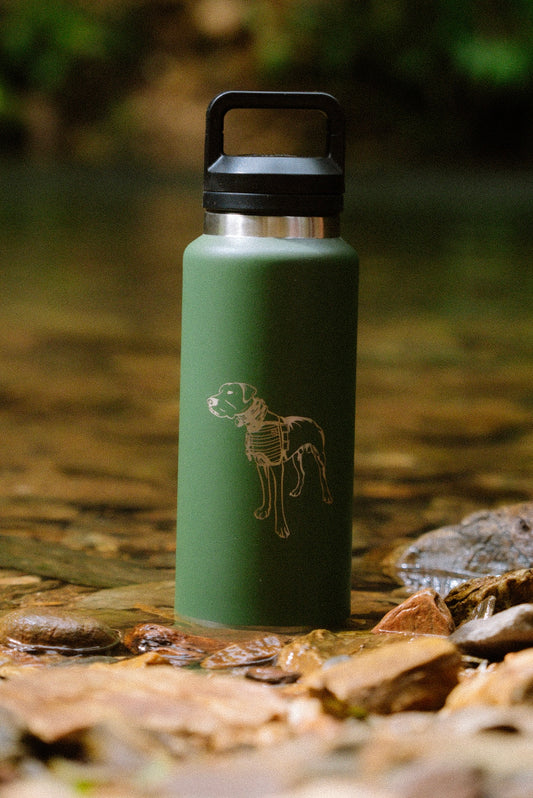 🔥NEW🔥 1L HDQ Drink Bottle (GREEN) - Hogs Dogs Quads Shop