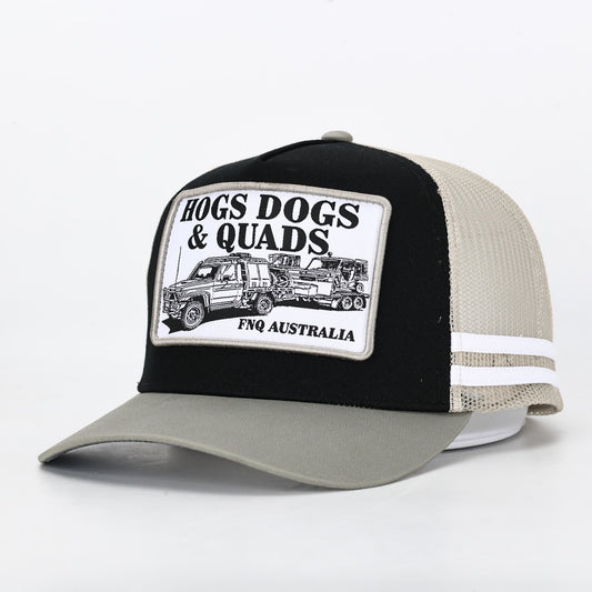 Truckers Hat- HDQ CRUISER RIG - Hogs Dogs Quads Shop