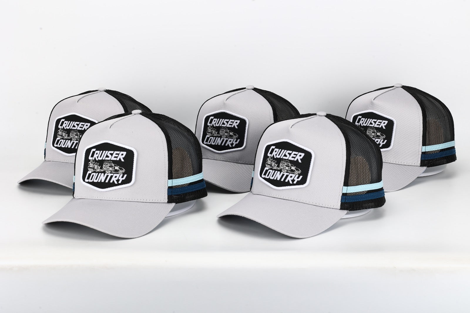 🔥NEW🔥 Truckers Hat - Cruiser Country (Grey) - Hogs Dogs Quads Shop