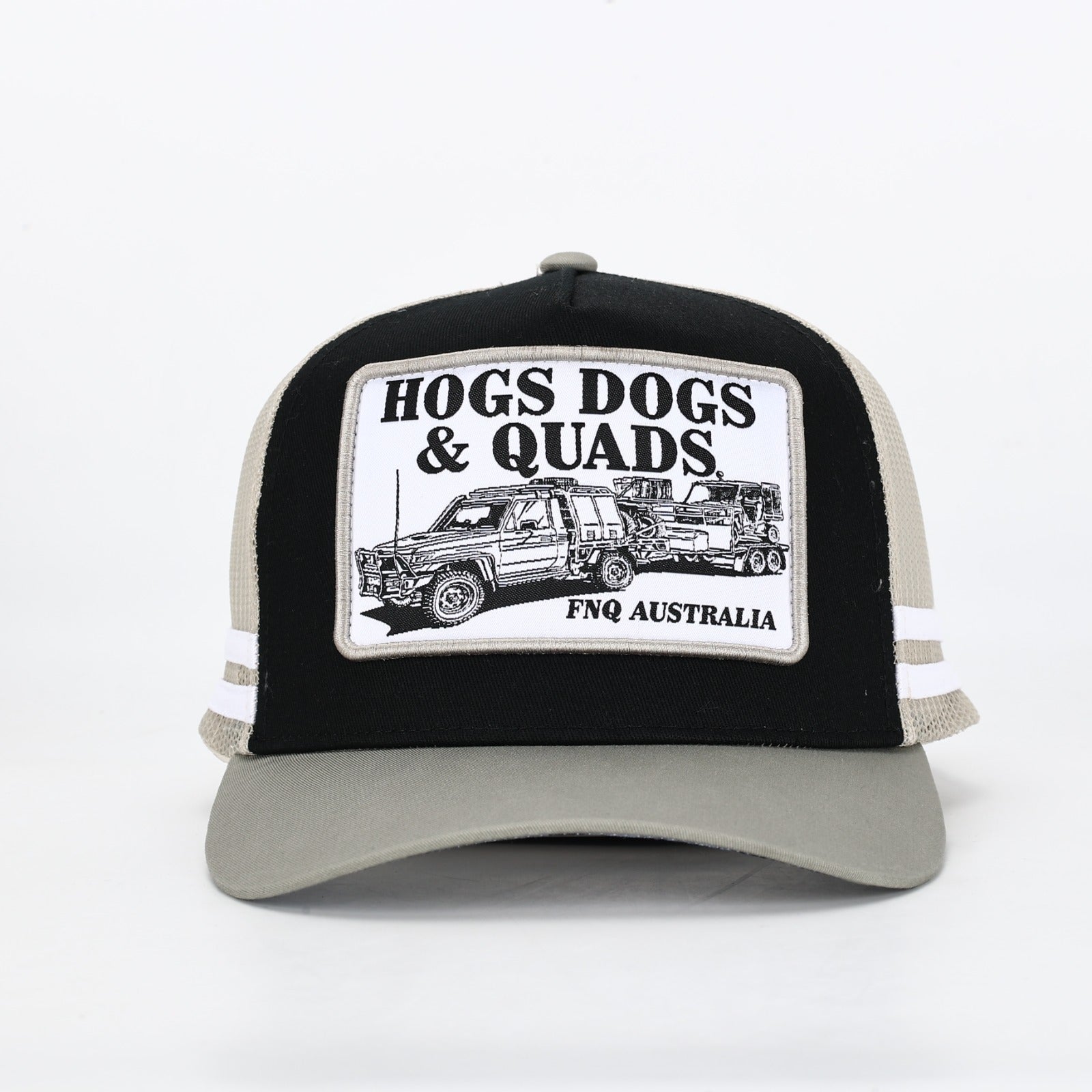 Truckers Hat- HDQ CRUISER RIG - Hogs Dogs Quads Shop