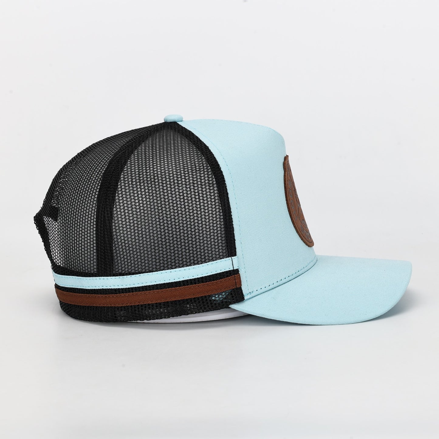 Truckers Hat- Pig Dog Baby Blue Ladies - Hogs Dogs Quads Shop