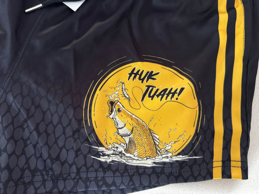 🔥NEW🔥 Footy Shorts - Huk Tuah Barra - Hogs Dogs Quads Shop