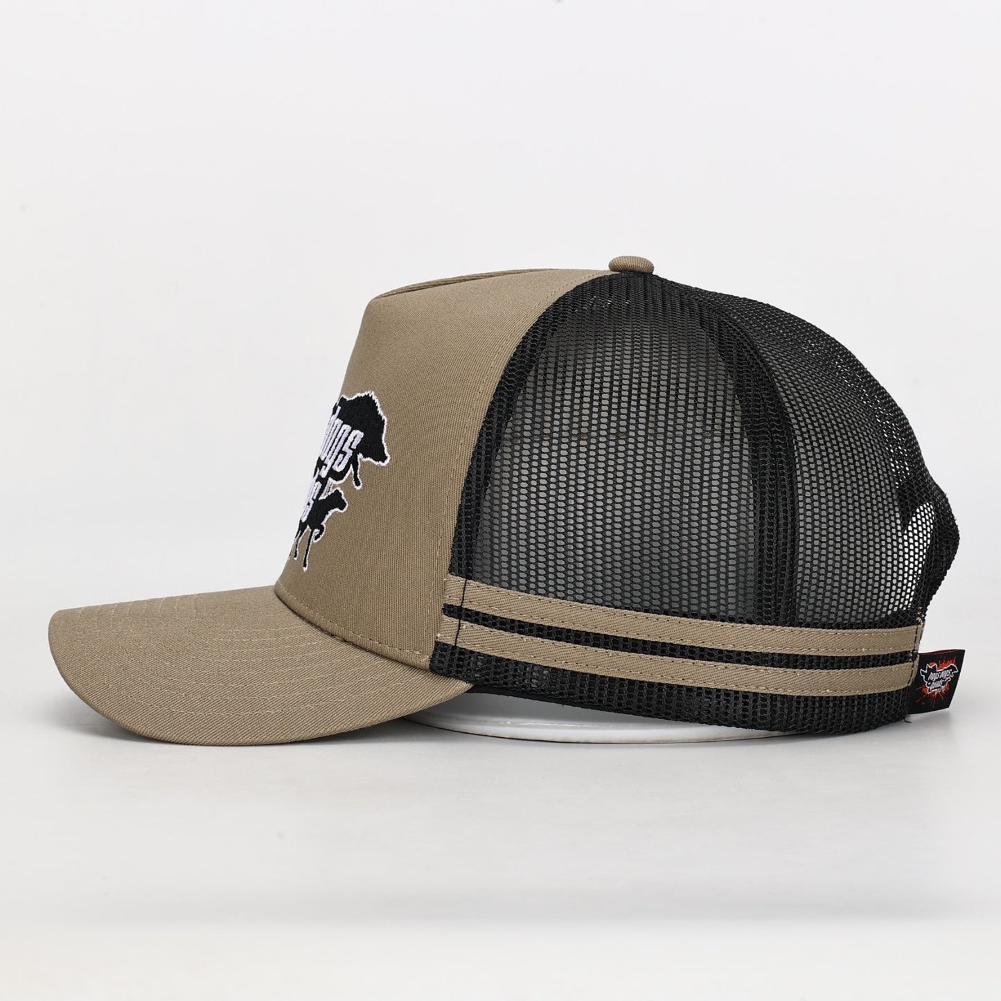 Truckers Hat- HDQ Sandy - Hogs Dogs Quads Shop