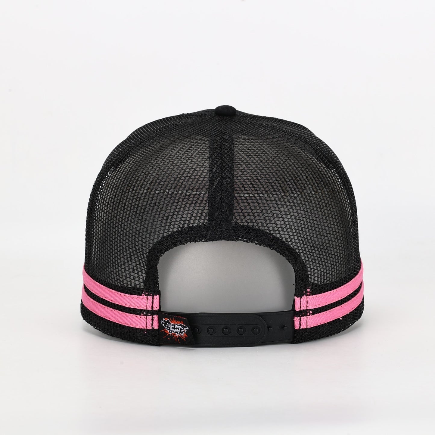 Truckers Hat- HDQ Pink - Hogs Dogs Quads Shop
