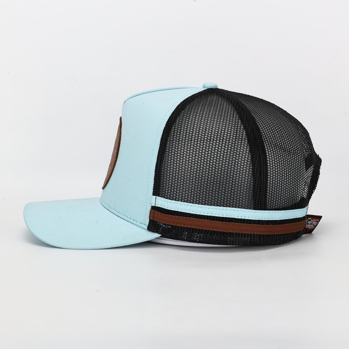 Truckers Hat- Pig Dog Baby Blue Ladies - Hogs Dogs Quads Shop