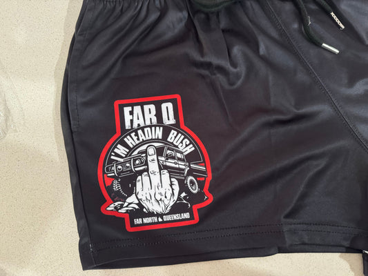 🔥NEW🔥 Footy Shorts - Heading Bush - Hogs Dogs Quads Shop