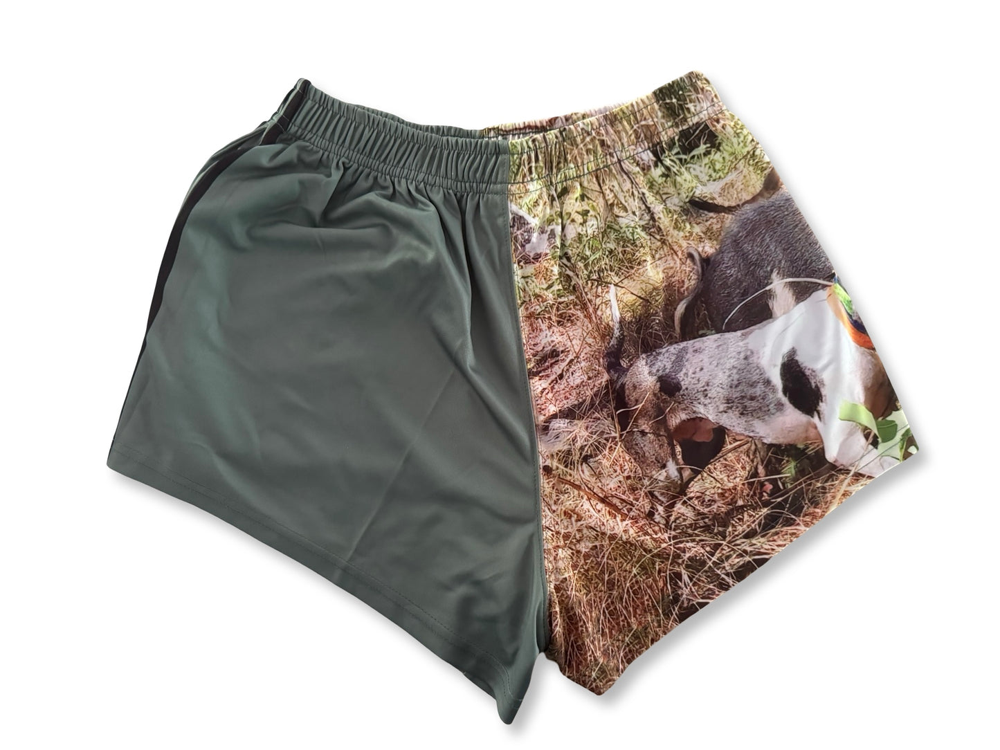 🔥NEW🔥 Lugging Photo Footy Shorts - WITH POCKETS - Hogs Dogs Quads Shop