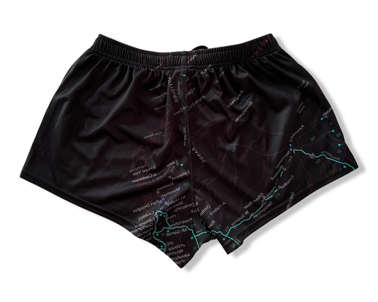 Footy Shorts - FNQ Map - Hogs Dogs Quads Shop