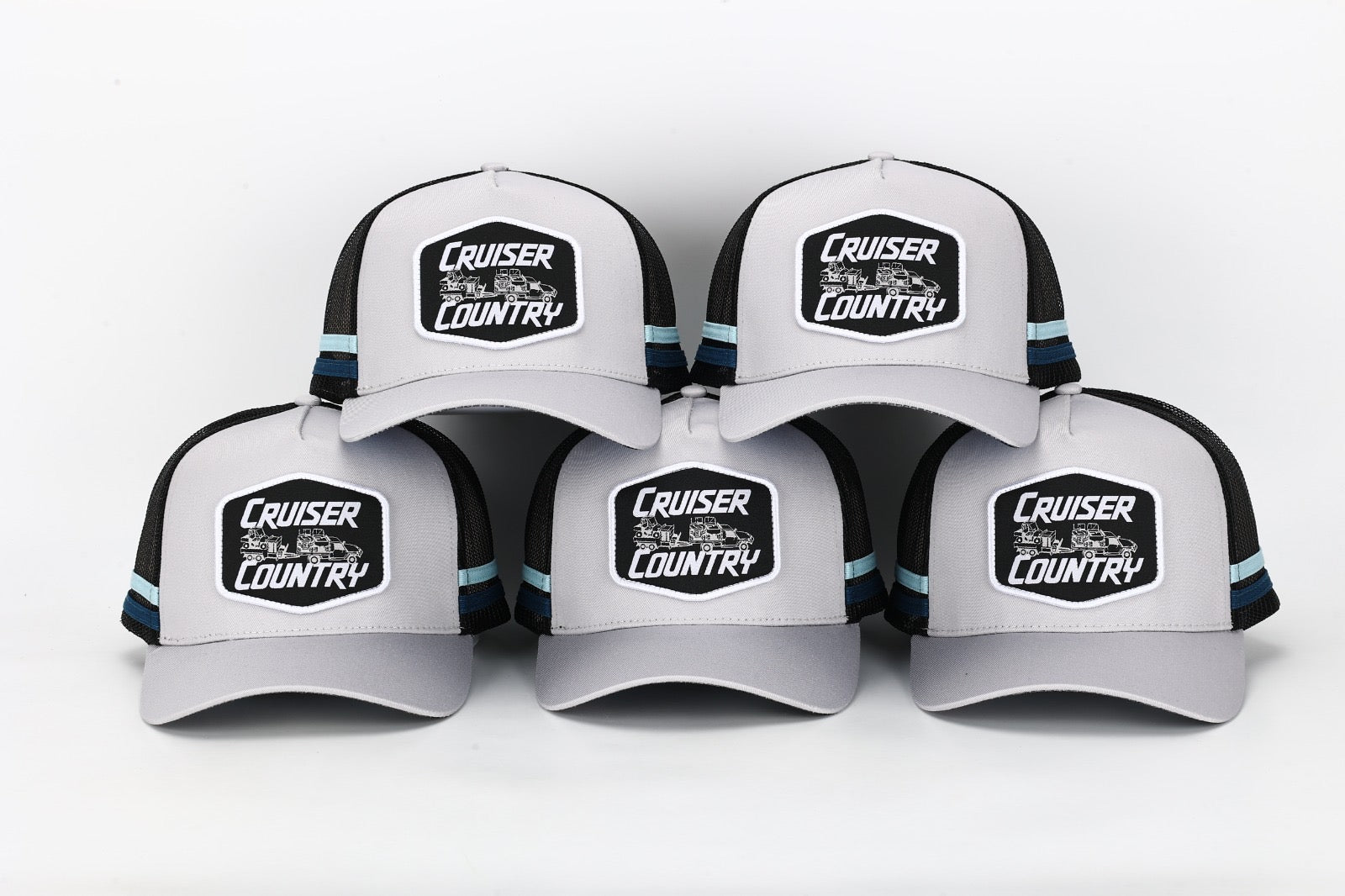 🔥NEW🔥 Truckers Hat - Cruiser Country (Grey) - Hogs Dogs Quads Shop