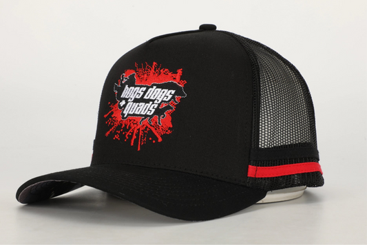 Truckers Hat, Quad photo under peak - Hogs Dogs Quads Shop