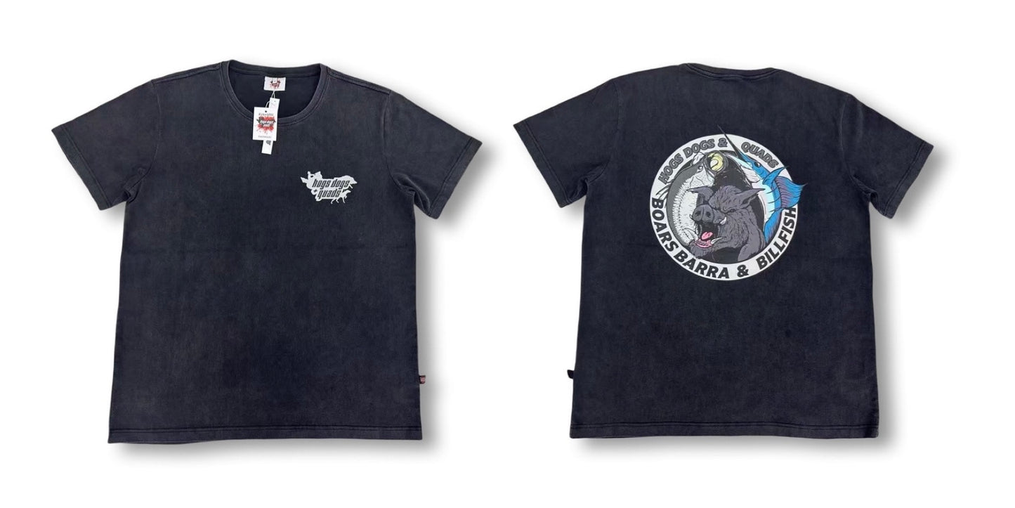 🔥NEW🔥 Boars, Barra & Billfish T-shirt - Hogs Dogs Quads Shop