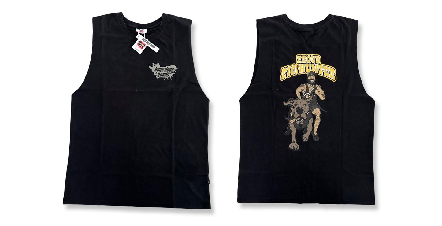 🔥NEW🔥 Proud Pig Hunter Singlet! - Hogs Dogs Quads Shop