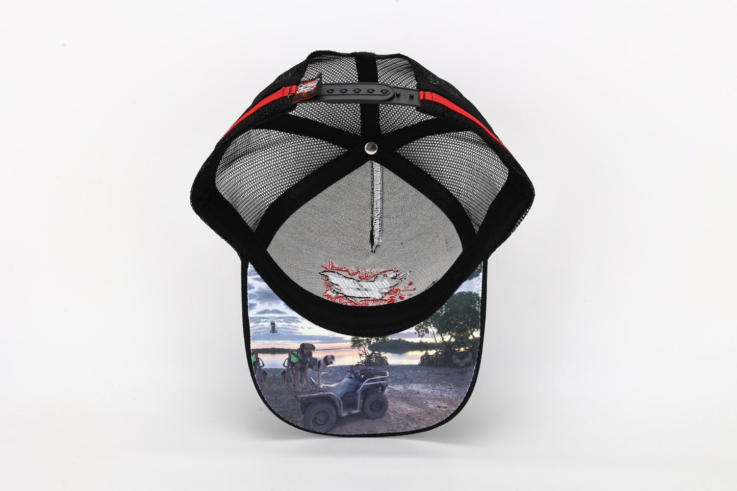 Truckers Hat, Quad photo under peak - Hogs Dogs Quads Shop