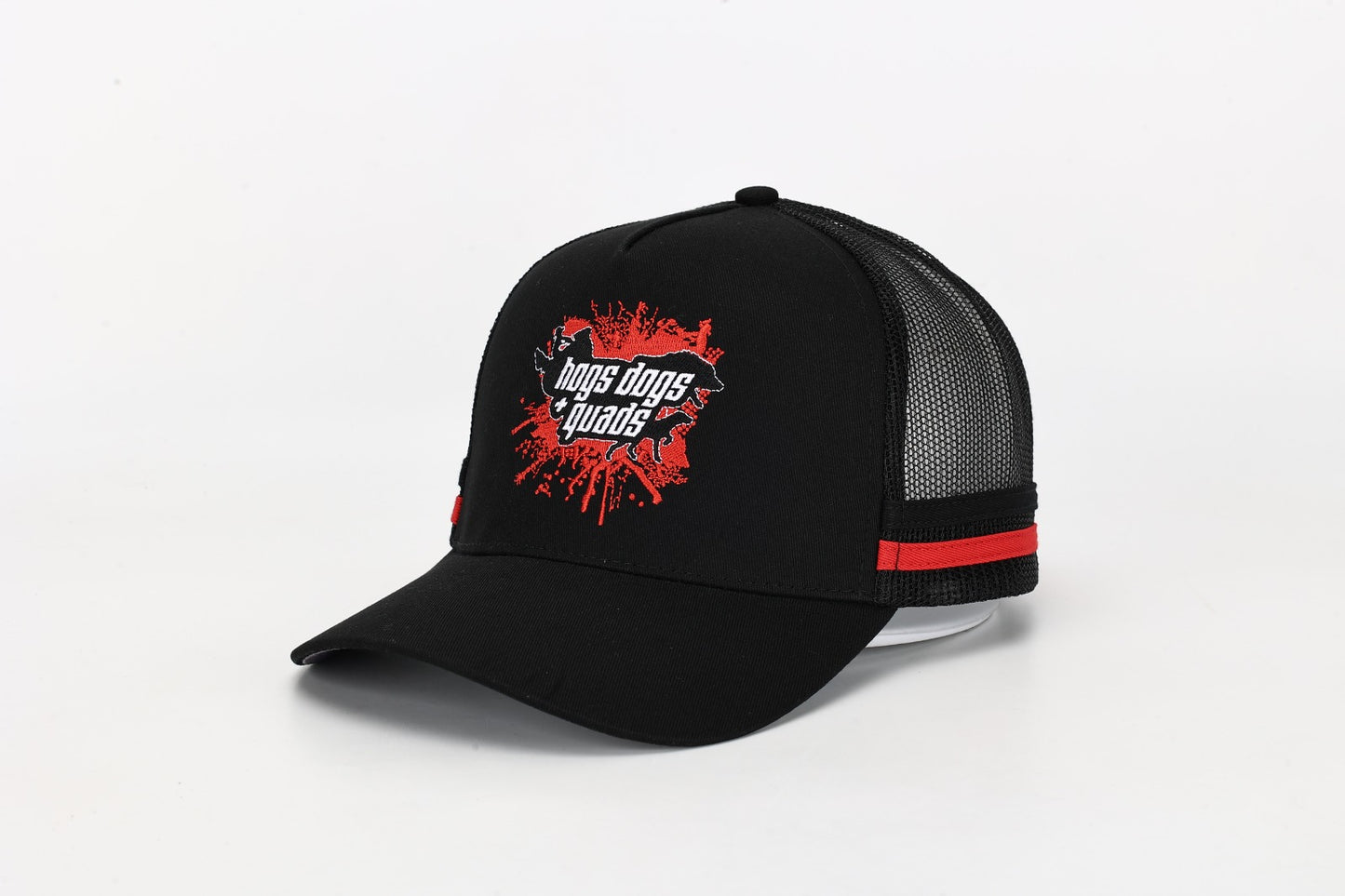 Truckers Hat, Quad photo under peak - Hogs Dogs Quads Shop