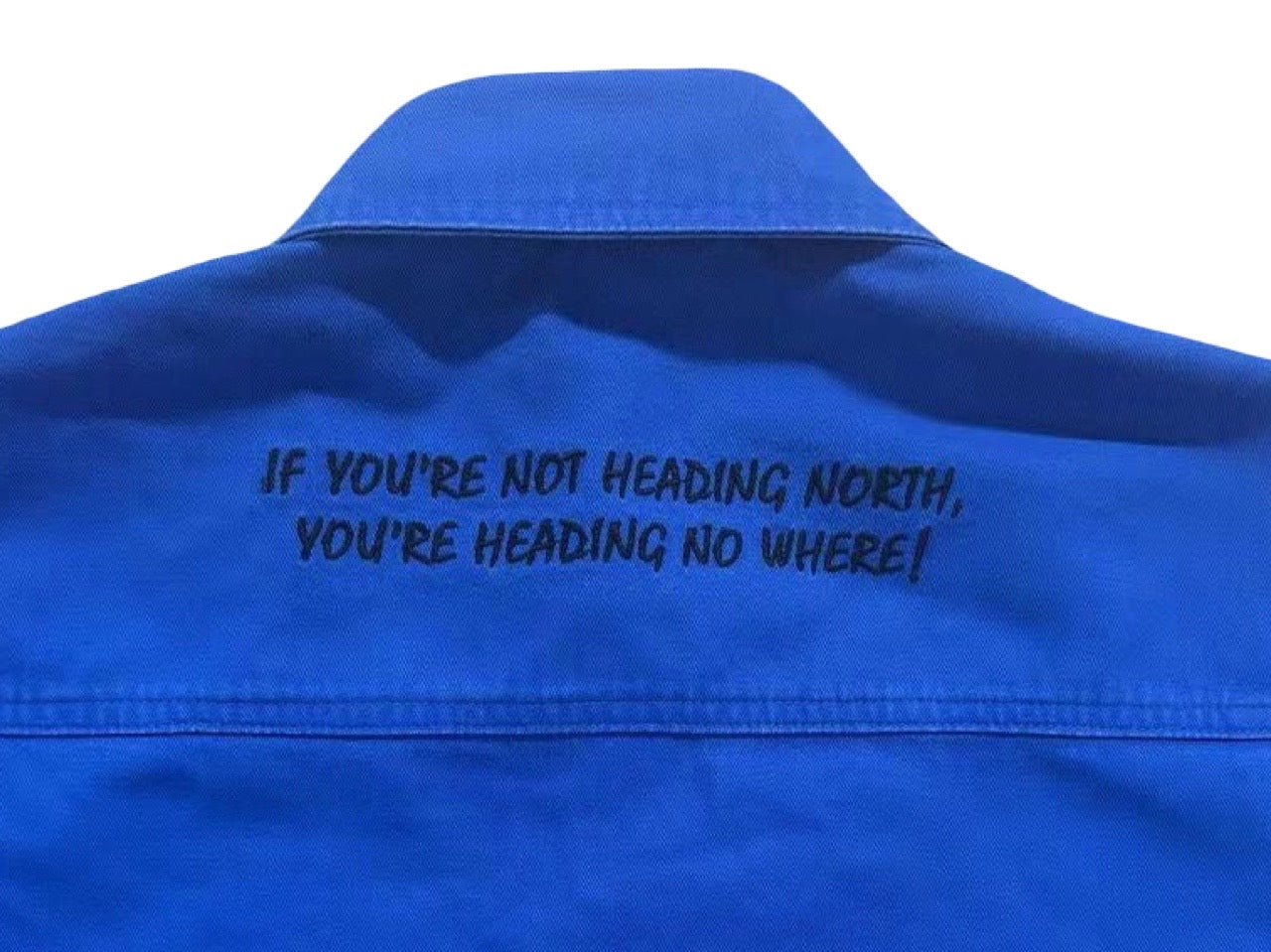 🔥NEW🔥 Cotton Work Shirt - Heavy Duty Blue - Hogs Dogs Quads Shop