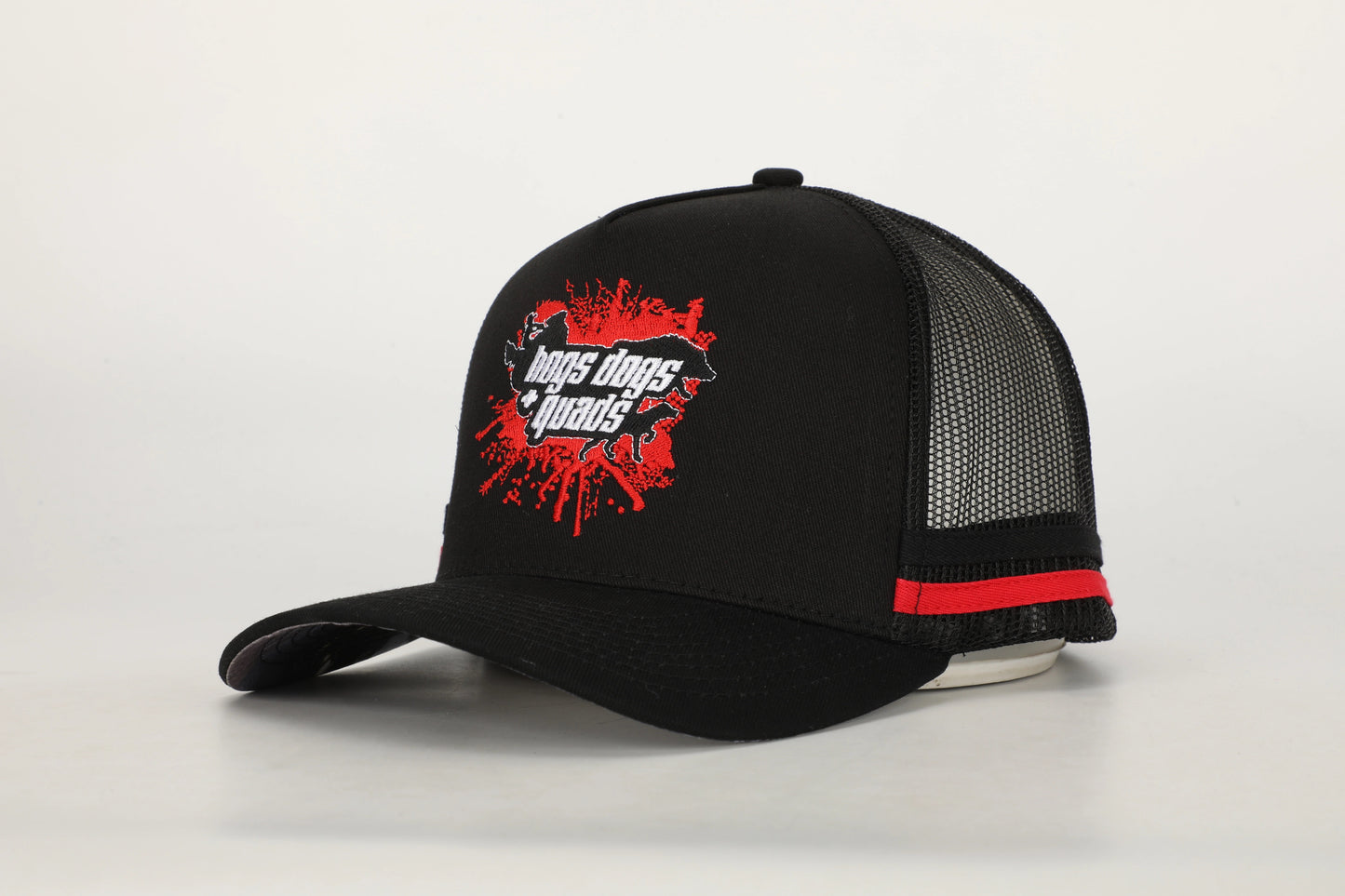 Truckers Hat, Quad photo under peak - Hogs Dogs Quads Shop