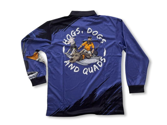 🔥NEW🔥 Tinny Dogs Fishing Shirt - Hogs Dogs Quads Shop