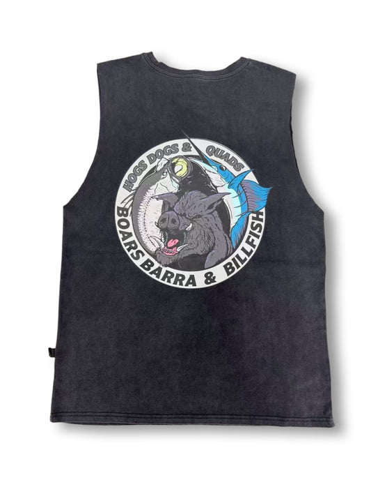 🔥NEW🔥 Boars Barra Billfish Singlet! - Hogs Dogs Quads Shop