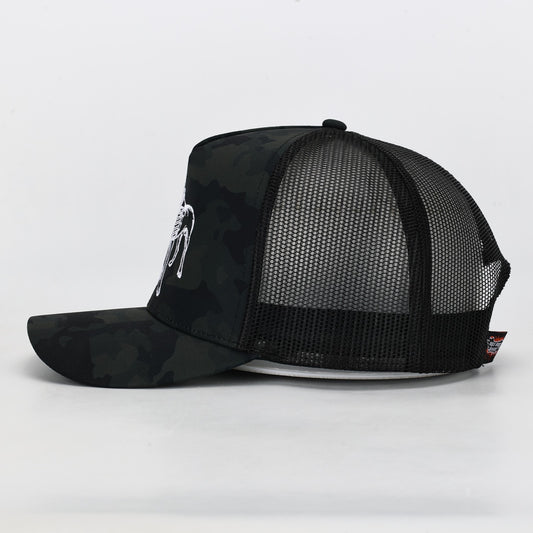 Truckers Hat- Camo Pig Dog - Hogs Dogs Quads Shop