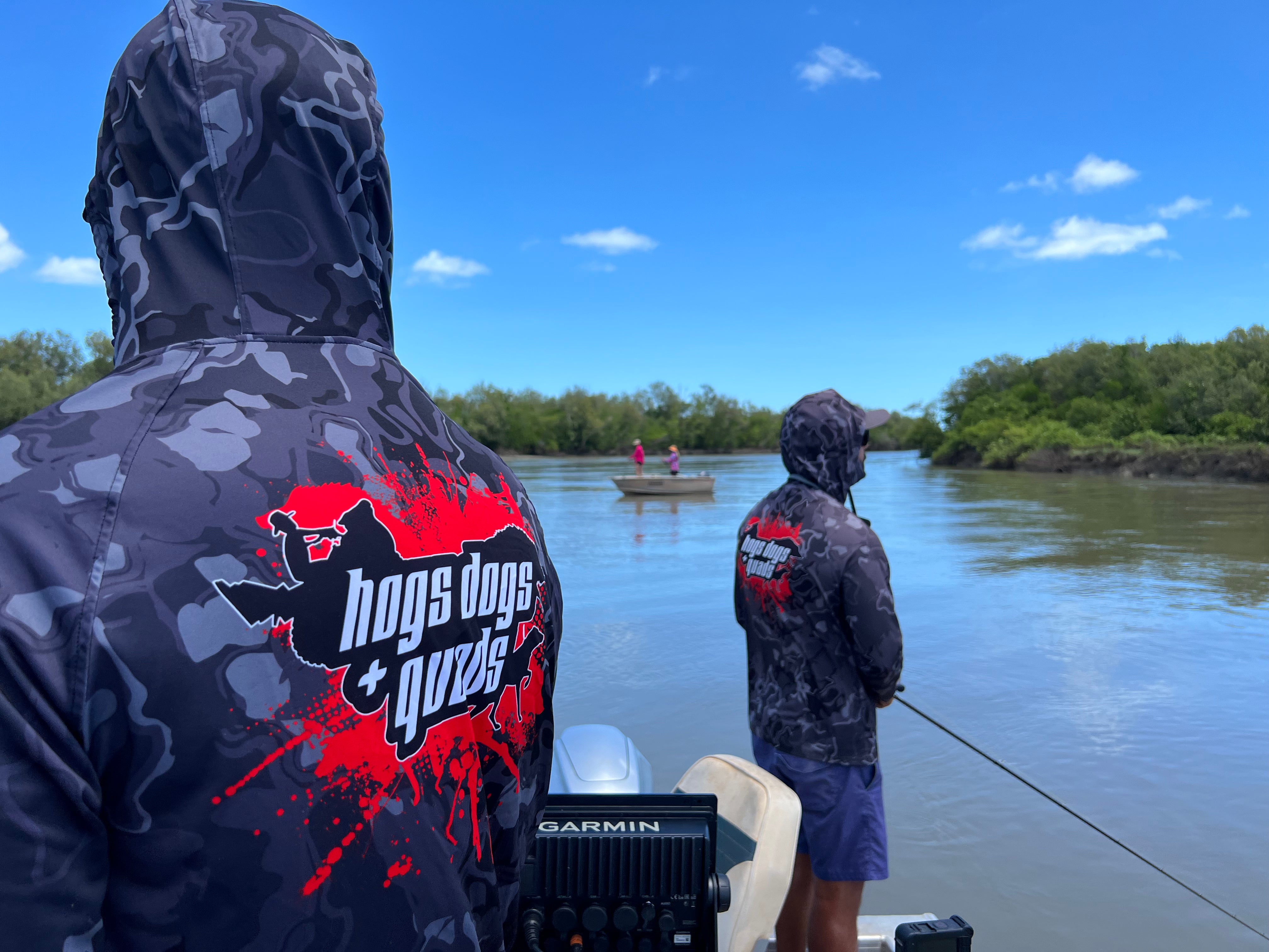 Camo Hoodie & Buff in one! - Hogs Dogs Quads Shop