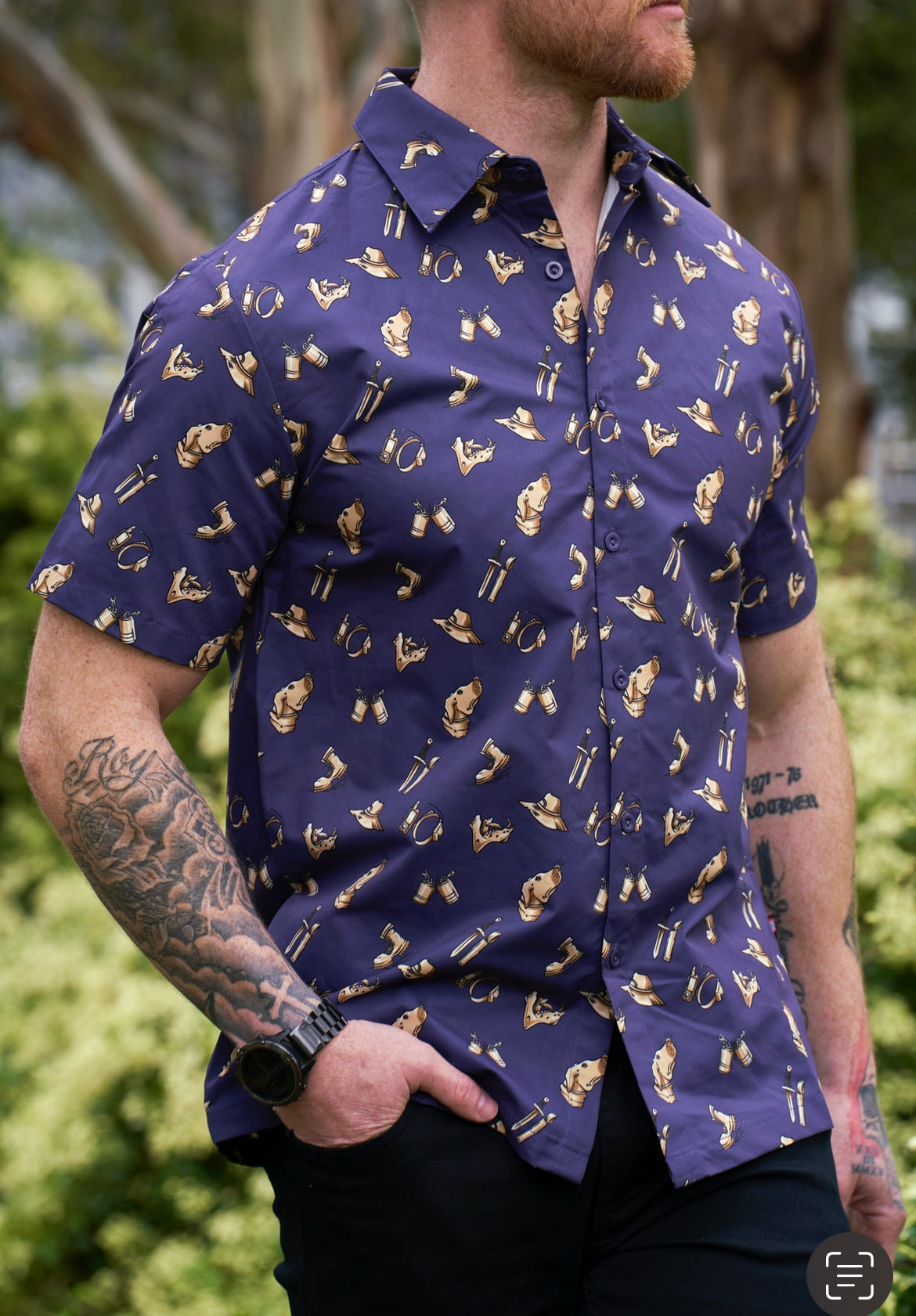 Party Shirt- Piggin - Hogs Dogs Quads Shop