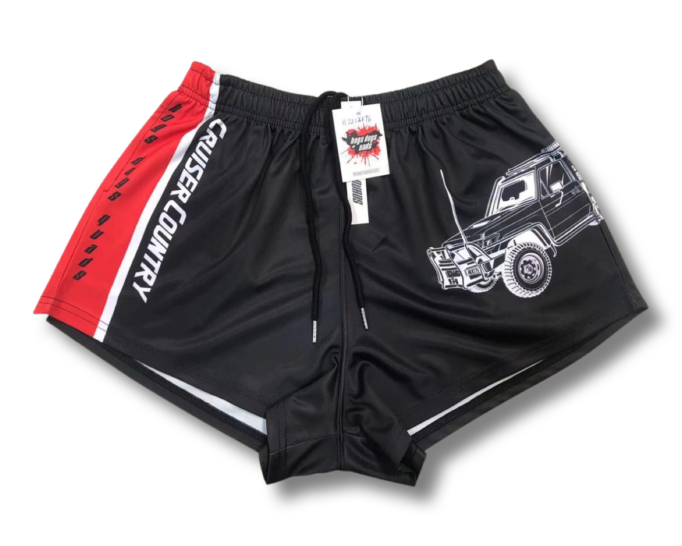 🔥NEW🔥 Footy Shorts - CRUISER COUNTRY - Hogs Dogs Quads Shop