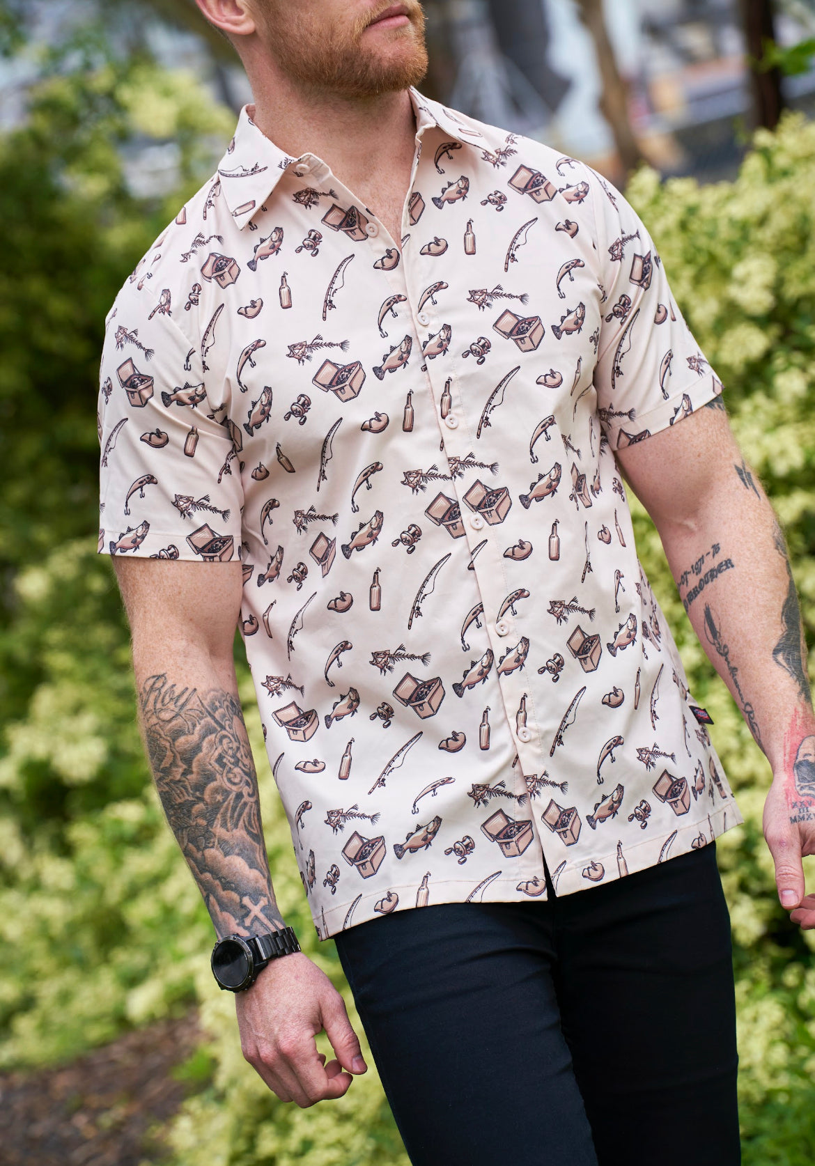 Party Shirt- Fishing - Hogs Dogs Quads Shop