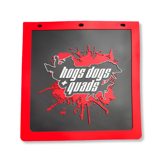 HDQ Mudflaps -2 per packet - Hogs Dogs Quads Shop