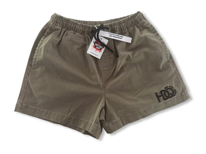 🔥NEW🔥 Tan Brown Ruggers Shorts - Mens - Hogs Dogs Quads Shop