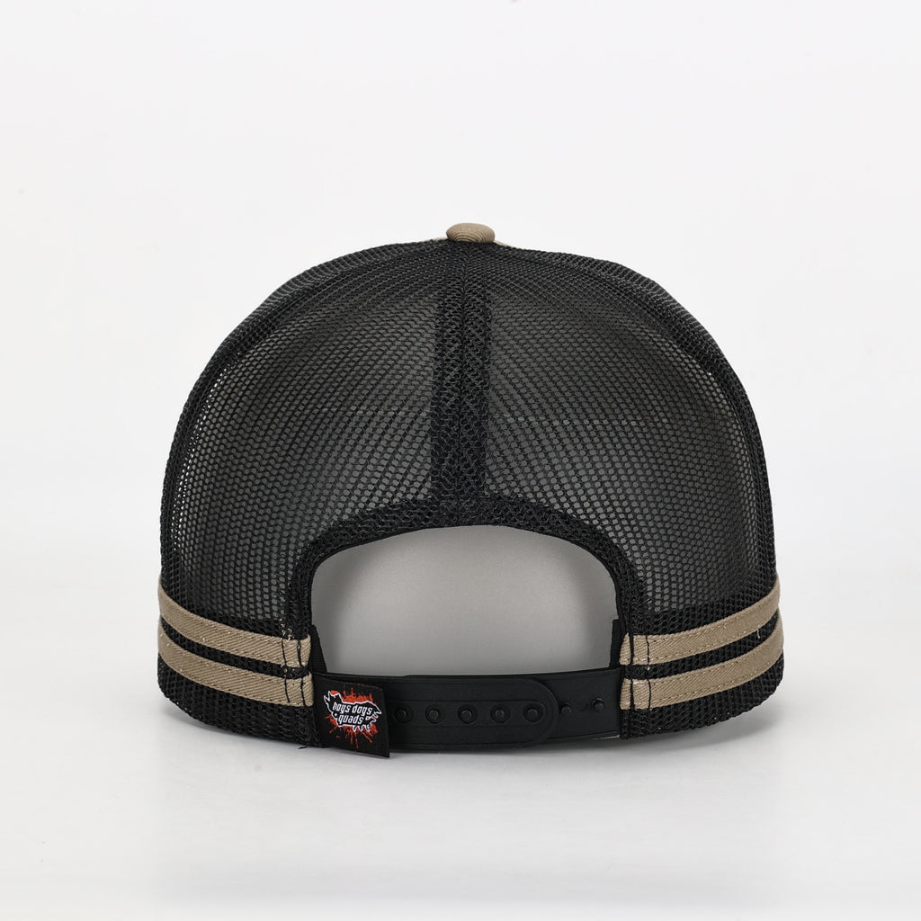 Truckers Hat- HDQ Sandy - Hogs Dogs Quads Shop