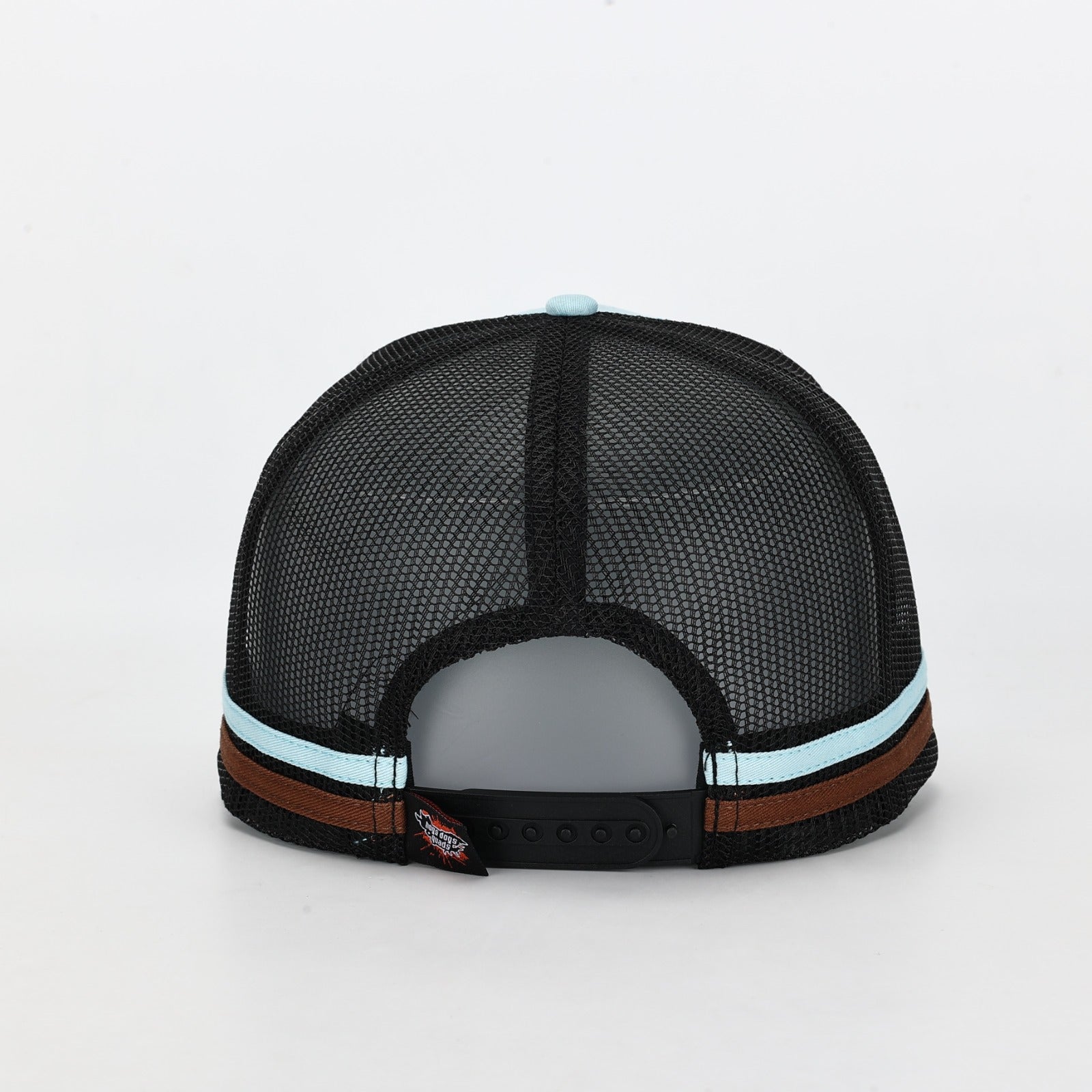 Truckers Hat- Pig Dog Baby Blue Ladies - Hogs Dogs Quads Shop