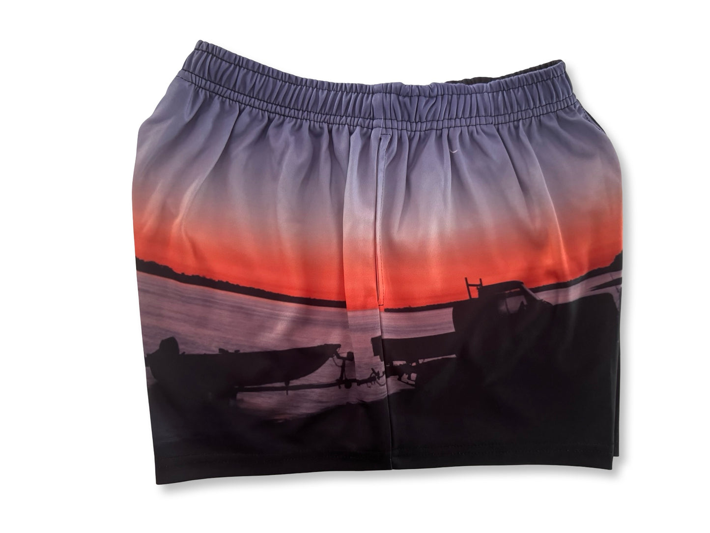 🔥NEW🔥 Cruiser Tinny Photo Footy Shorts - WITH POCKETS - Hogs Dogs Quads Shop