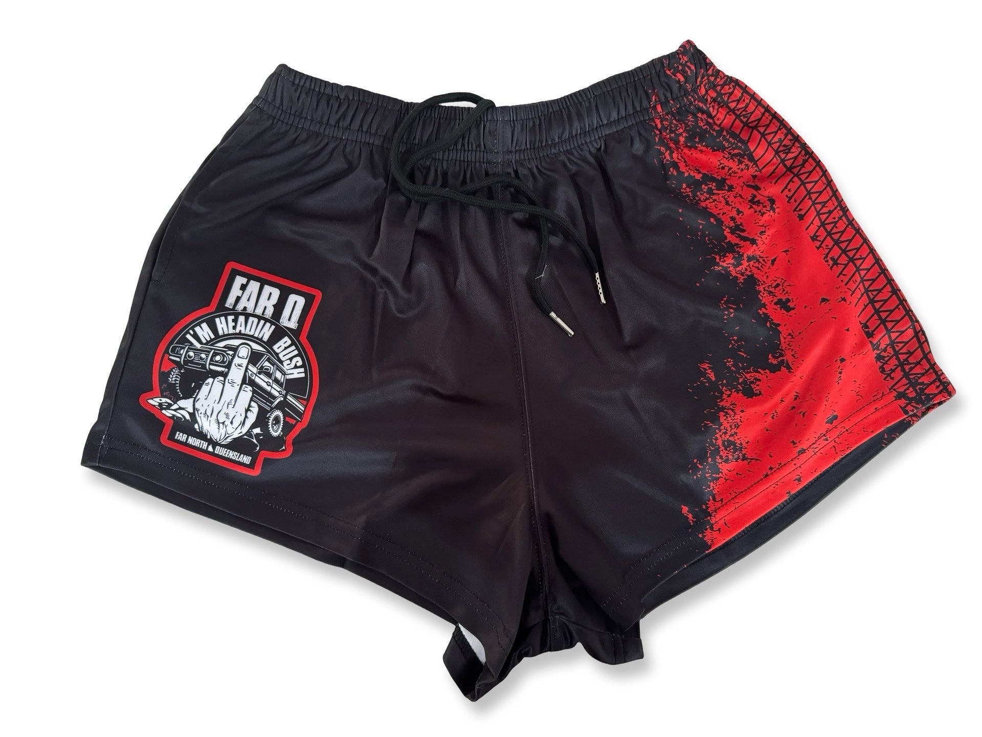 🔥NEW🔥 Footy Shorts - Heading Bush - Hogs Dogs Quads Shop