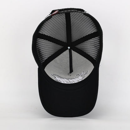 Truckers Hat- HDQ Black - Hogs Dogs Quads Shop