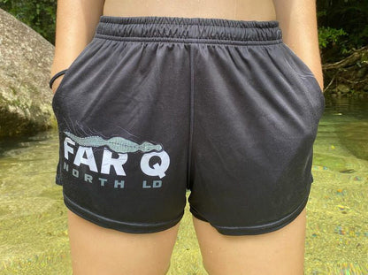 Footy Shorts - FNQ Crocodile - Hogs Dogs Quads Shop