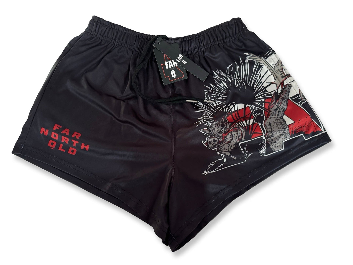 Footy Shorts - Far North QLD - Hogs Dogs Quads Shop