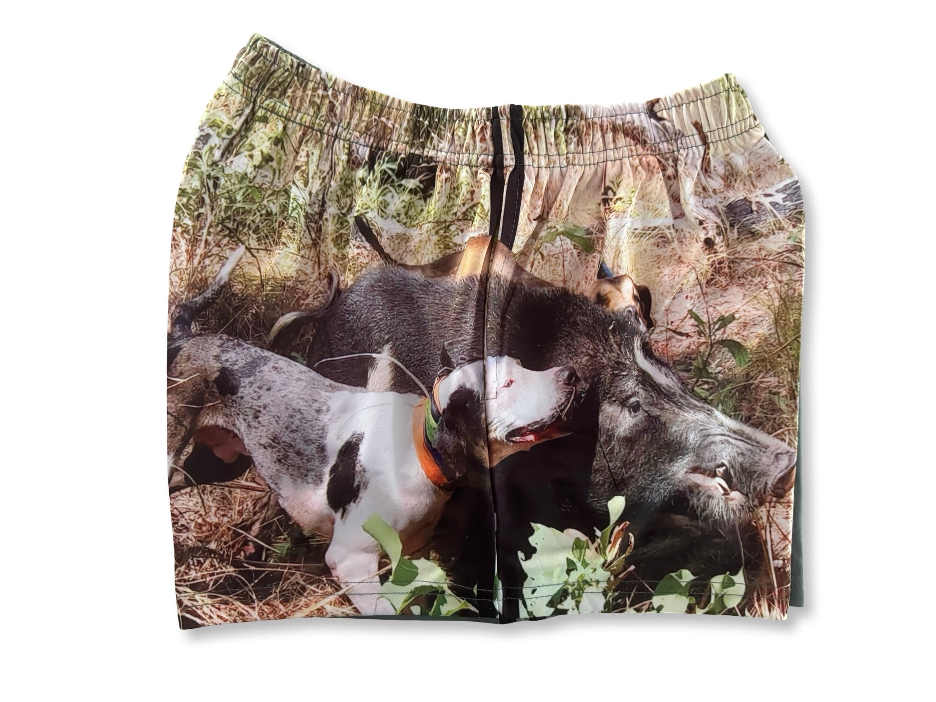 🔥NEW🔥 Lugging Photo Footy Shorts - WITH POCKETS - Hogs Dogs Quads Shop