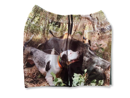 🔥NEW🔥 Lugging Photo Footy Shorts - WITH POCKETS - Hogs Dogs Quads Shop