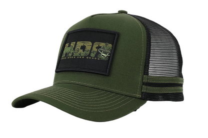 Truckers Hat- Army Green - Hogs Dogs Quads Shop