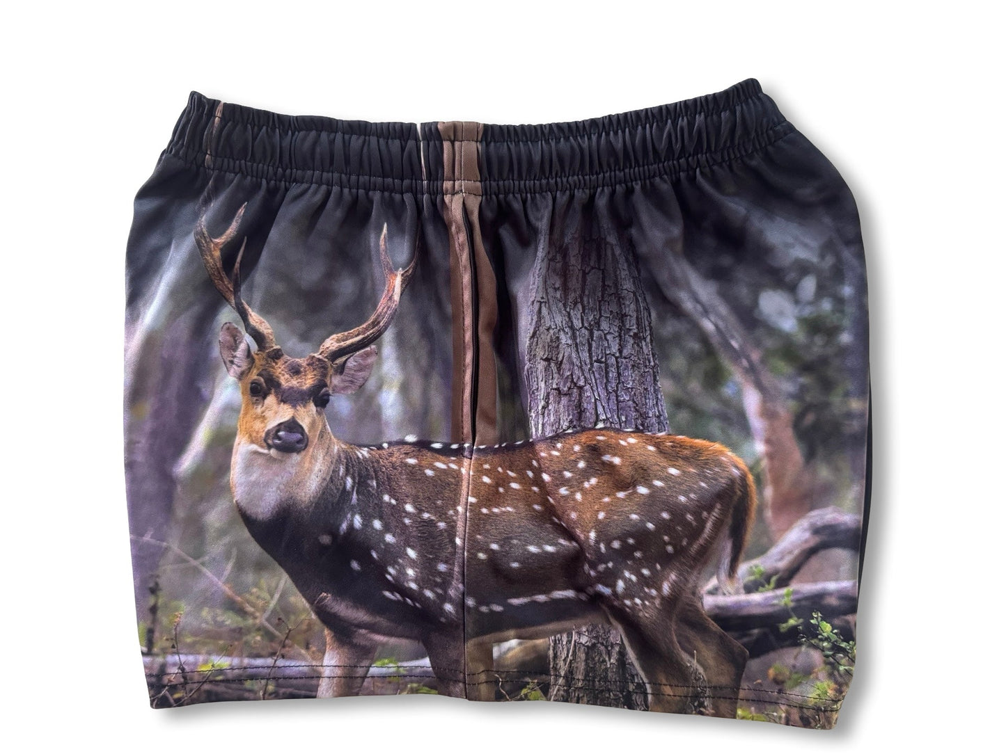 🔥NEW🔥 Chital Deer Footy Shorts - with POCKETS! - Hogs Dogs Quads Shop