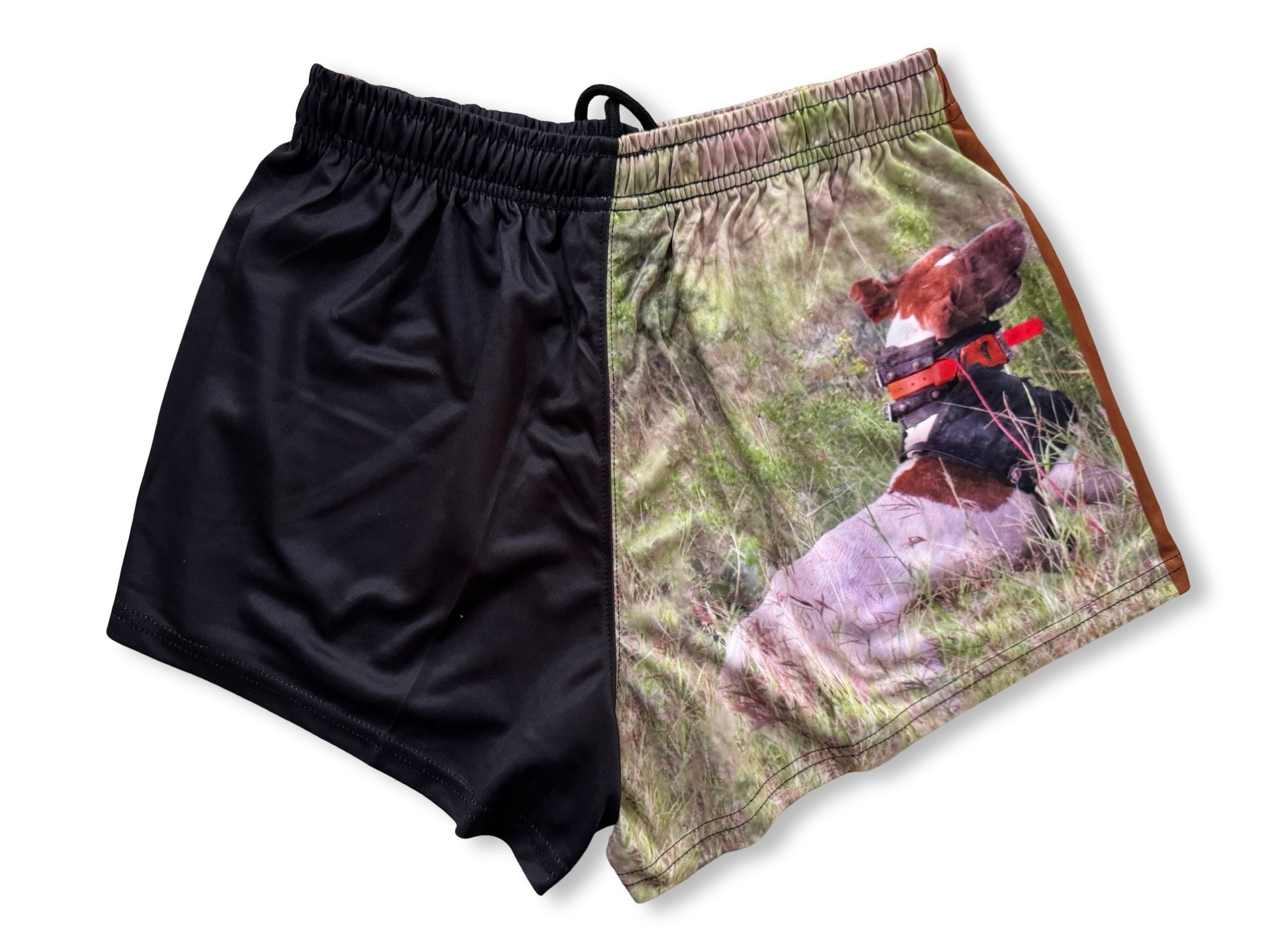 🔥NEW🔥 Pig Dog Flick Footy Shorts WITH POCKETS - Hogs Dogs Quads Shop