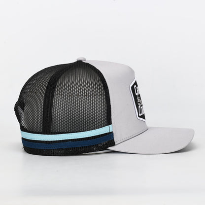 Truckers Hat- Cruiser Country Grey - Hogs Dogs Quads Shop