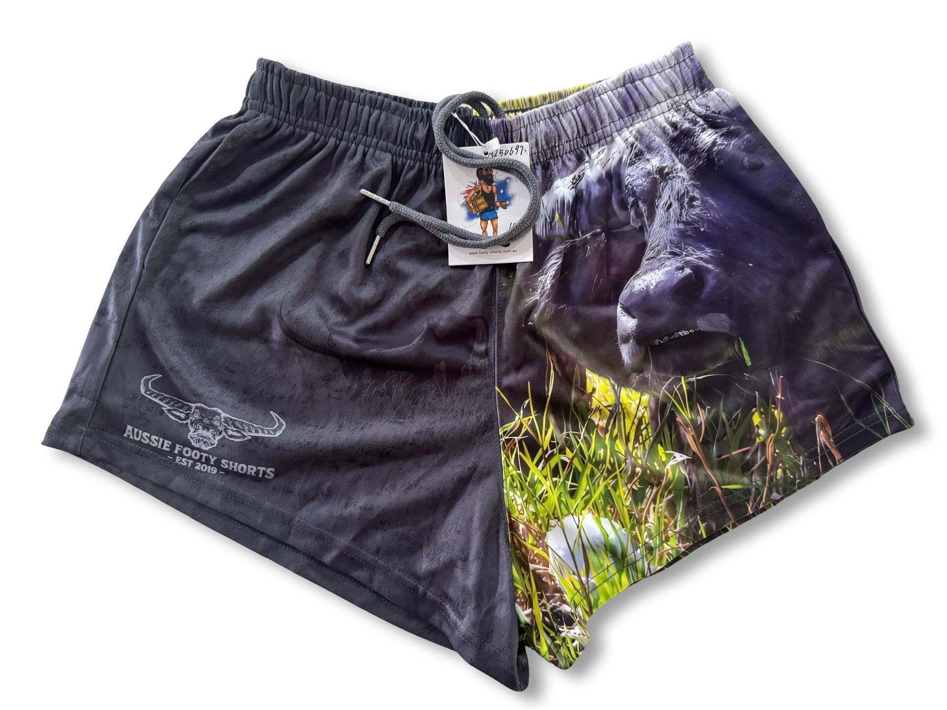 🔥NEW🔥 Wild Buffalo Footy Shorts - with POCKETS! - Hogs Dogs Quads Shop