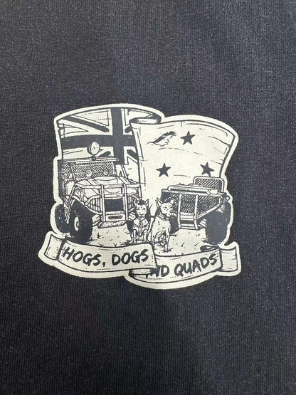 HDQ Grey Washed Singlet! Aus Flag Logo!