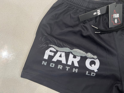 Footy Shorts - FNQ Crocodile - Hogs Dogs Quads Shop
